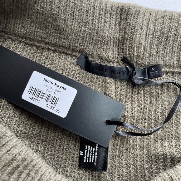 Jenni Kayne Alpaca Merino Wool Fisherman Jogger Sweatpant - Picture 8 of 8